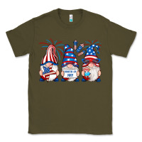 Army Green fourth of july gnomes Classic Tee - RanaPortraitStore