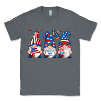Charcoal Heather fourth of july gnomes Classic Tee - RanaPortraitStore