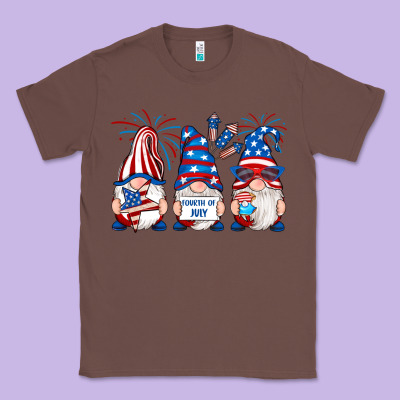 Fourth Of July Gnomes Classic Tee Designed By Ranaportraitstore