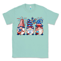 Seafoam fourth of july gnomes Classic Tee - RanaPortraitStore