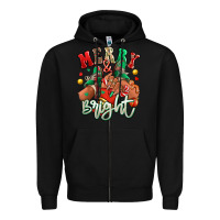 Black Merry and bright black girl sneakers Zipper Hoodie - RanaPortraitStore