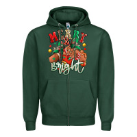 Sports Green Merry and bright black girl sneakers Zipper Hoodie - RanaPortraitStore