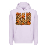 Lilac autumn leafe backround Premium Hoodie - RanaPortraitStore