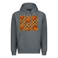 Rock autumn leafe backround Premium Hoodie - RanaPortraitStore