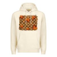 Sandshell autumn leafe backround Premium Hoodie - RanaPortraitStore