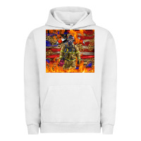Pigment Lunar Rock Western Firefighter With American Urban Hoodie - LillyAllenDesigns