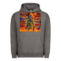 Pigment Tornado Western Firefighter With American Urban Hoodie - LillyAllenDesigns