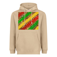 Mushroom african colors leopard Heavyweight Hoodie - Zillion Design Studio