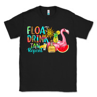 Black float drink tan repeat Classic Tee - RanaPortraitStore
