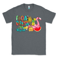 Charcoal Heather float drink tan repeat Classic Tee - RanaPortraitStore