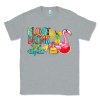 Heather Grey float drink tan repeat Classic Tee - RanaPortraitStore