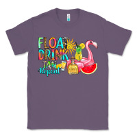 Lavender float drink tan repeat Classic Tee - RanaPortraitStore