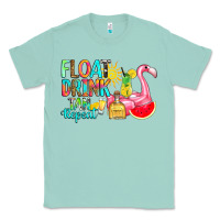 Seafoam float drink tan repeat Classic Tee - RanaPortraitStore