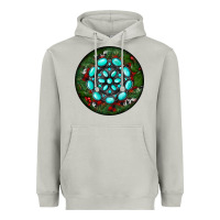 Moon Dust Christmas Round Turquoise Gemstone Heavyweight Hoodie - RanaPortraitStore