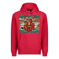 Cardinal longhorn with gemstone Premium Hoodie - Artiststas