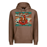 Chestnut longhorn with gemstone Premium Hoodie - Artiststas