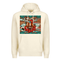 Sandshell longhorn with gemstone Premium Hoodie - Artiststas