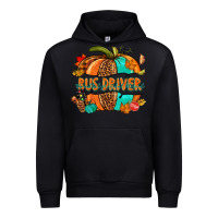 Black bus driver pumpkin Urban Hoodie - NancyCooperArtShop
