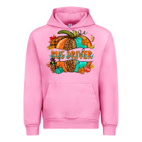 Fuchsia Pink bus driver pumpkin Urban Hoodie - NancyCooperArtShop