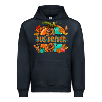 Navy bus driver pumpkin Urban Hoodie - NancyCooperArtShop