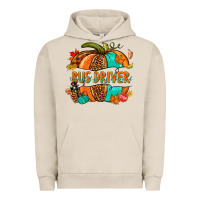 Pigment French Oak bus driver pumpkin Urban Hoodie - NancyCooperArtShop