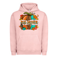 Pigment Salmon bus driver pumpkin Urban Hoodie - NancyCooperArtShop