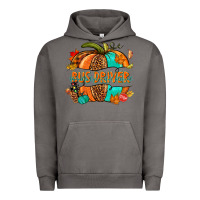 Pigment Tornado bus driver pumpkin Urban Hoodie - NancyCooperArtShop