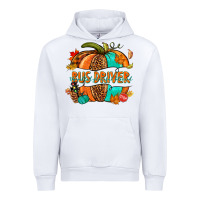 White bus driver pumpkin Urban Hoodie - NancyCooperArtShop