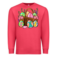Cardinal Easter eggs with basket Easter Day Premium Sweatshirt - Neo Western