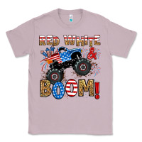 Lilac red white boom monster truck Classic Tee - RanaPortraitStore