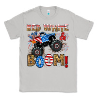 Moon Dust red white boom monster truck Classic Tee - RanaPortraitStore