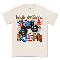 Natural red white boom monster truck Classic Tee - RanaPortraitStore