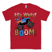 Red red white boom monster truck Classic Tee - RanaPortraitStore