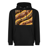 Black melanin leopard glitter Heavyweight Hoodie - Zillion Design Studio