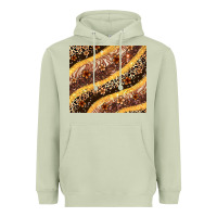 Matcha melanin leopard glitter Heavyweight Hoodie - Zillion Design Studio