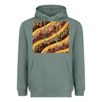 Sage melanin leopard glitter Heavyweight Hoodie - Zillion Design Studio