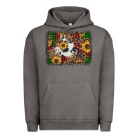 Pigment Tornado distressed christmas sunflowers leopard cowhide background Urban Hoodie - Jasminsmagicworld