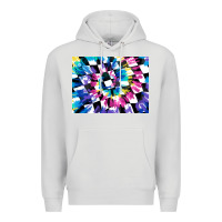 Dove Grey tie dye colourful race flag background 3200x2400 Premium Hoodie - AdoDesignShop