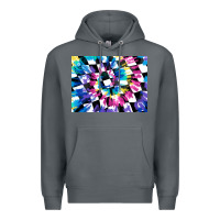 Rock tie dye colourful race flag background 3200x2400 Premium Hoodie - AdoDesignShop