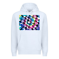 White tie dye colourful race flag background 3200x2400 Premium Hoodie - AdoDesignShop