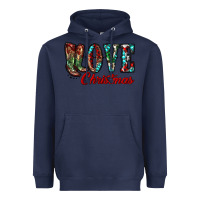 Navy christmas love boots Heavyweight Hoodie - RanaPortraitStore