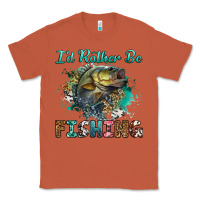 Copper i'd rather be fishing Classic Tee - RanaPortraitStore