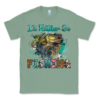 Sage i'd rather be fishing Classic Tee - RanaPortraitStore