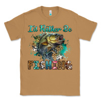 Toasted Coconut i'd rather be fishing Classic Tee - RanaPortraitStore