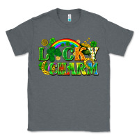 Charcoal Heather lucky charm Classic Tee - FaDigitalArtStudio