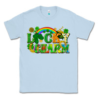 Dusty Blue lucky charm Classic Tee - FaDigitalArtStudio