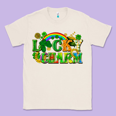Lucky Charm Classic Tee Designed By Fadigitalartstudio