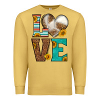 Antique Gold western volleyball love Premium Sweatshirt - HRA Design Shop