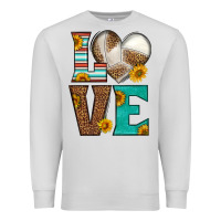 Dove Grey western volleyball love Premium Sweatshirt - HRA Design Shop