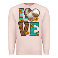 Pale Pink western volleyball love Premium Sweatshirt - HRA Design Shop